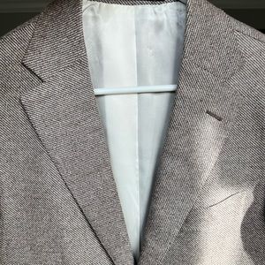 Suitsupply blazer Size 40. Brown silk, cashmere and wool blazer